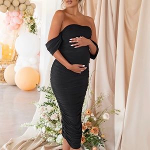 Clive London maternity dress